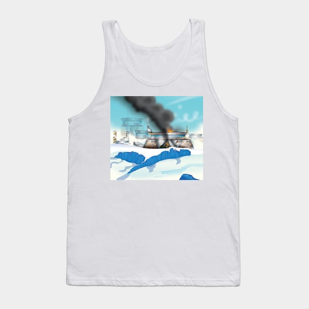 Space Battle Tank Top by nickemporium1